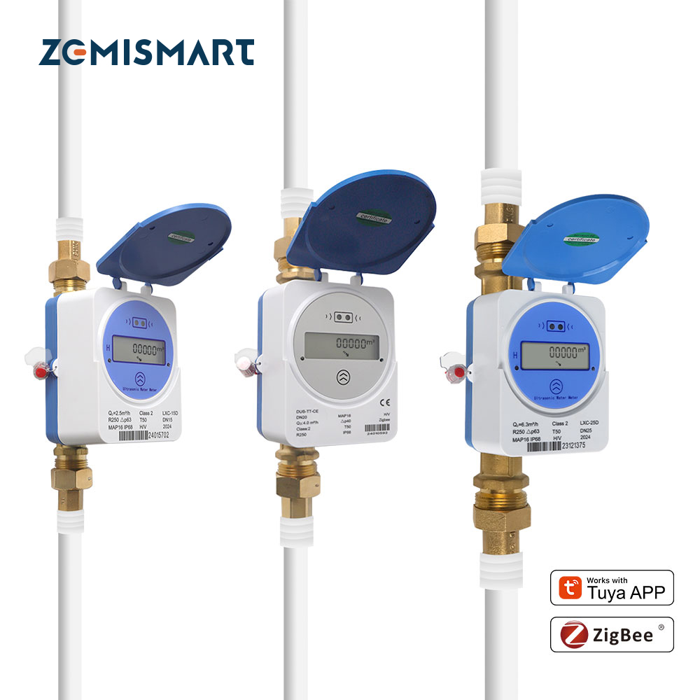 Smart Home System - Zemismart Zigbee Smart Ultrasonic Water Meter