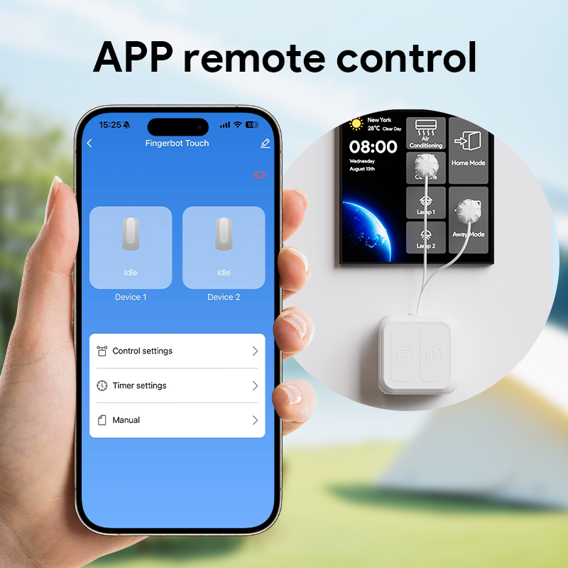 Touch Screen Finger robot for  - đánh giá và giá Smart Home System