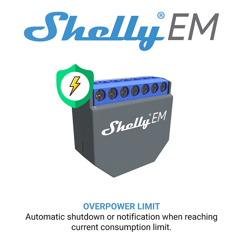 SHELLY EM Wifi Smart Life Cont - đánh giá và giá Smart Home Wifi