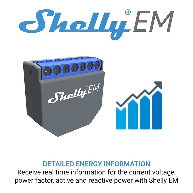 SHELLY EM Wifi Smart Life Cont - đánh giá và giá Smart Home Wifi