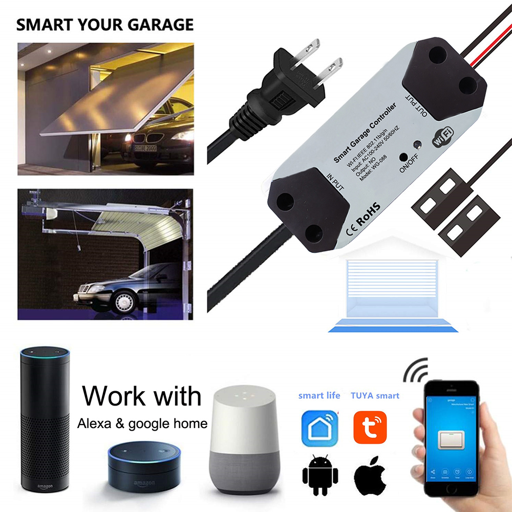 WiFi Switch Smart Garage Door  - đánh giá và giá Smart Home Hub Samsung