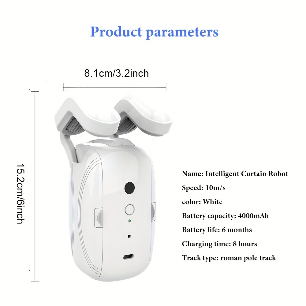 2pcs Wi-Fi Smart Curtain Robot - đánh giá và giá Smart Home Robot