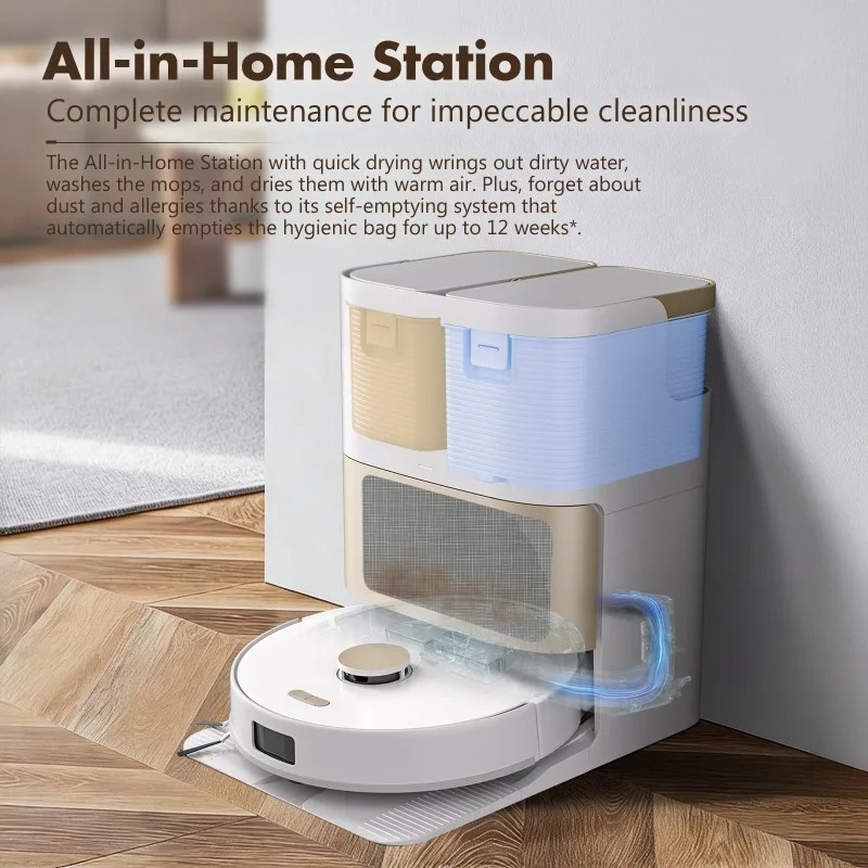 Robotic Vacuum Cleaner, Wet Dr - đánh giá và giá Smart Home Robot