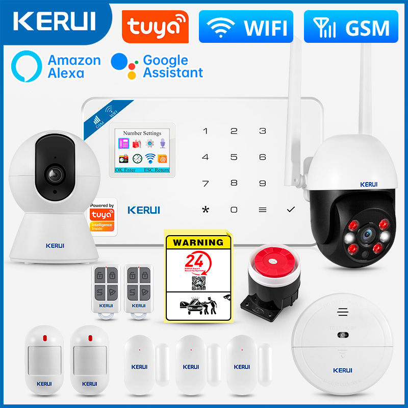 KERUI W181 Alarm System Secutr - đánh giá và giá Smart Home Cctv