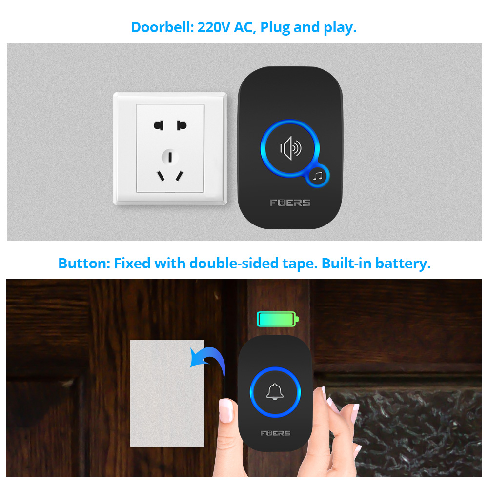 Fuers Wireless Doorbell Home W - đánh giá và giá Smart Home Internet