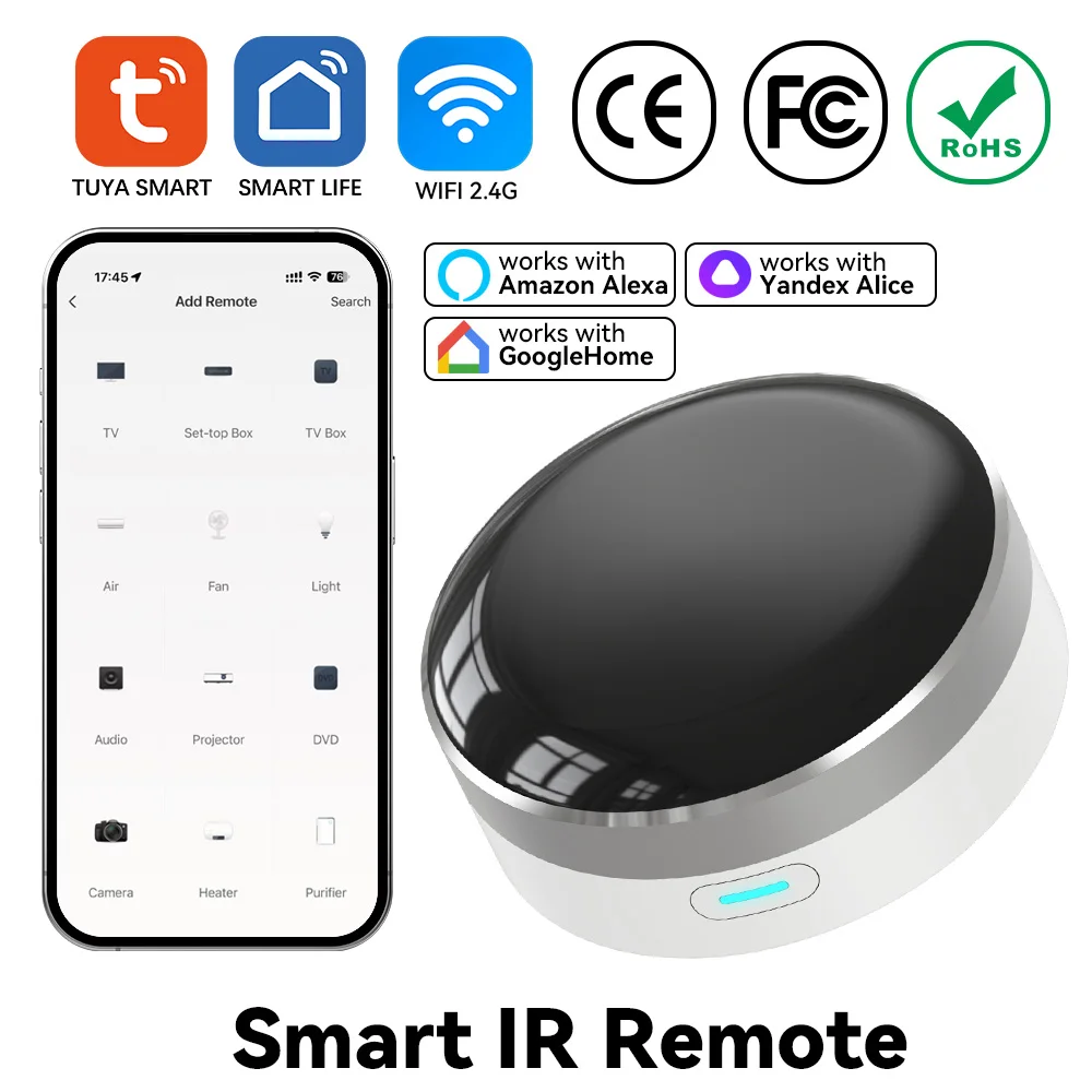 YFK WiFi Smart IR Blaster Univ - đánh giá và giá Smart Home Gira