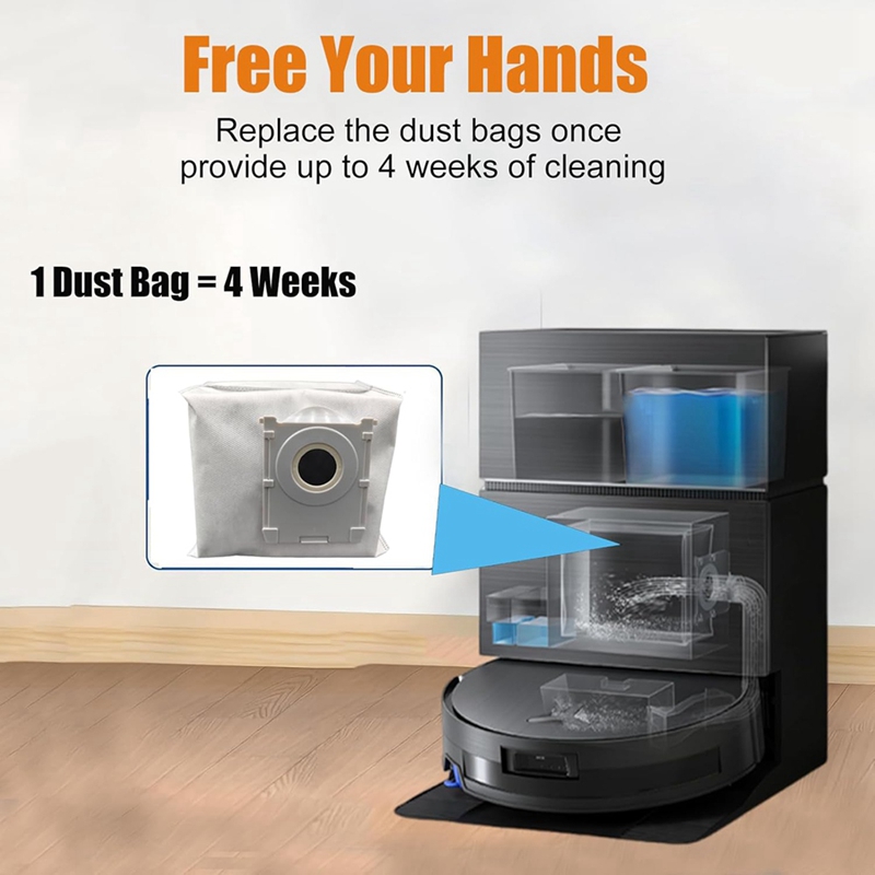 10PCS Dust Bag Hepa Filter for - đánh giá và giá Robot Vacuum