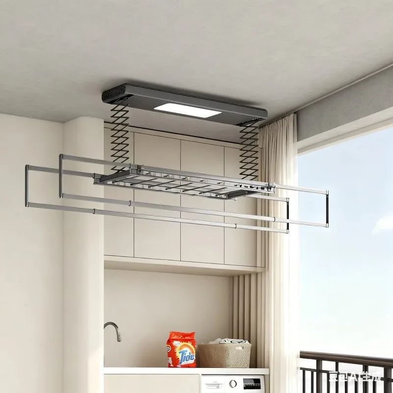 New electric hanger smart home - đánh giá và giá Smart Home Laundry