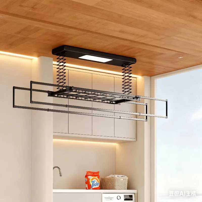 New electric hanger smart home - đánh giá và giá Smart Home Laundry