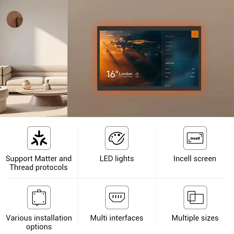 10.1 15.6 Inch Manual Android  - đánh giá và giá Smart Home Wifi